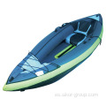 Kayak inflable personalizado de alta calidad 1 persona Barco de kayak Precio del barco